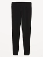 Mid-Rise Jersey Crop Legging