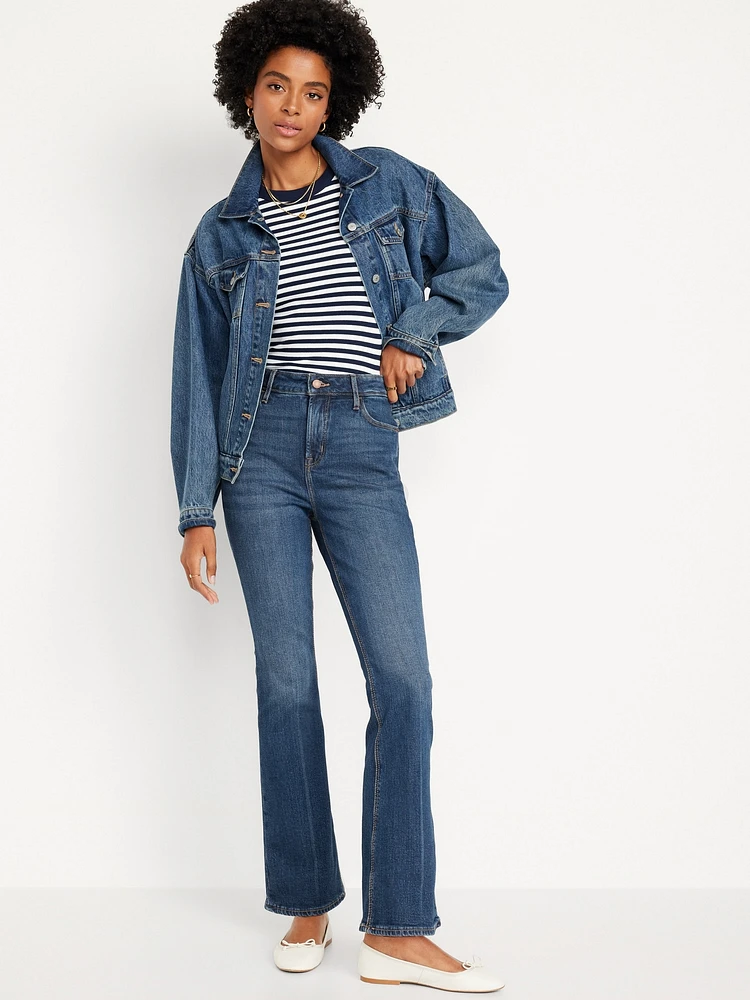 Extra High-Waisted Flare Jeans