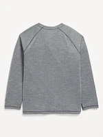 Long-Sleeve Go-Dry Cool Performance T-Shirt for Boys