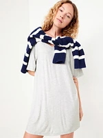 Knit Jersey Pajama Sleep Shirt