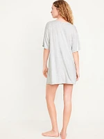 Knit Jersey Pajama Sleep Shirt