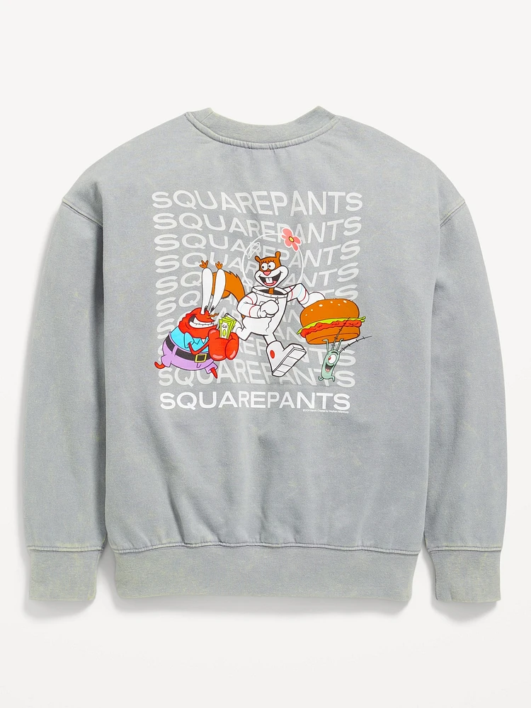 SpongeBob SquarePants™Over-Sized Gender-Neutral Sweatshirt for Kids