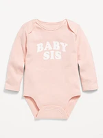 Long-Sleeve Bodysuit for Baby