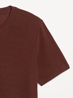 Waffle-Knit T-Shirt