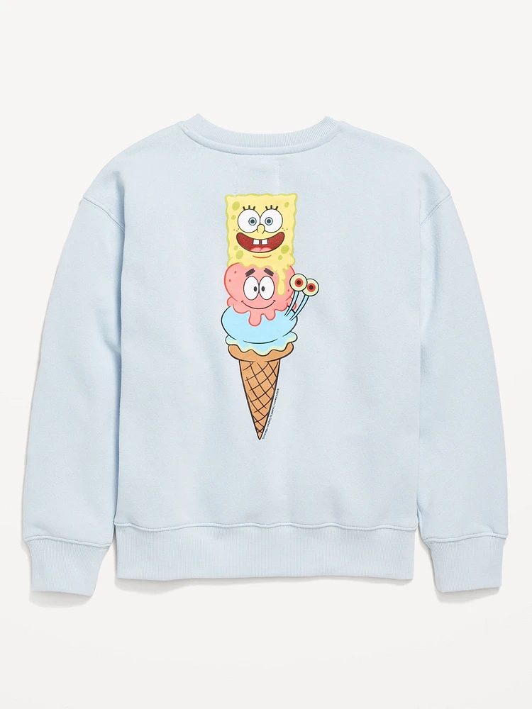 SpongeBob SquarePants™  Gender-Neutral Crew-Neck Sweatshirt for Kids