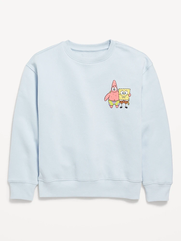 SpongeBob SquarePants™  Gender-Neutral Crew-Neck Sweatshirt for Kids