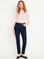 High-Waisted Wow Straight Jeans