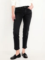 Mid-Rise OG Straight Ankle Jeans