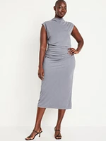 Ruched Midi Dress