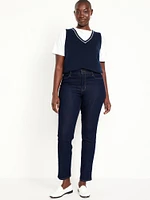 High-Waisted Wow Straight Jeans