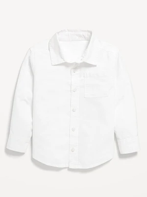 Long-Sleeve Oxford Shirt for Toddler Boys