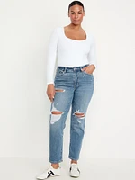 High-Waisted OG Straight Jeans