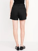 Extra High-Waisted Cargo Shorts -- 4.5-inch inseam