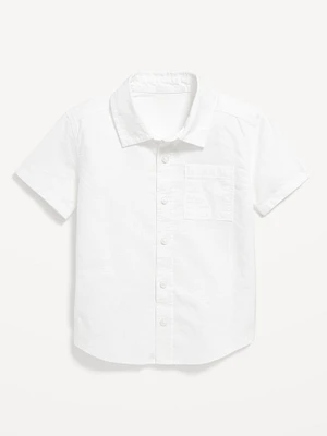 Short-Sleeve Oxford Shirt for Toddler Boys