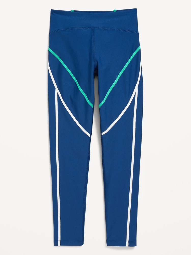 High-Waisted Power-Soft 7/8 Leggings for Girls