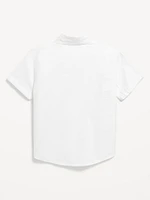 Short-Sleeve Oxford Shirt for Toddler Boys