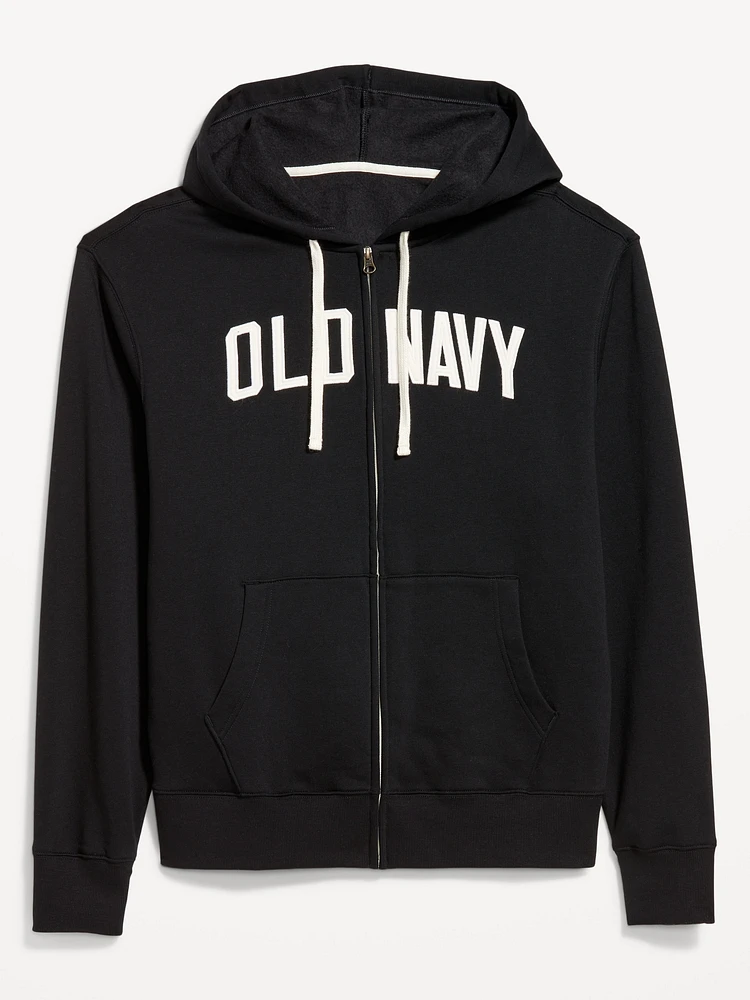 Loose Logo Zip Hoodie