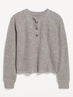 Cozy Thermal-Knit Henley