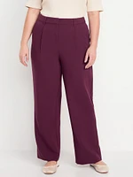 Extra High-Waisted Taylor Wide-Leg Trouser Pants