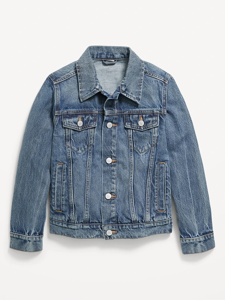 Non-Stretch Jean Trucker Jacket for Boys