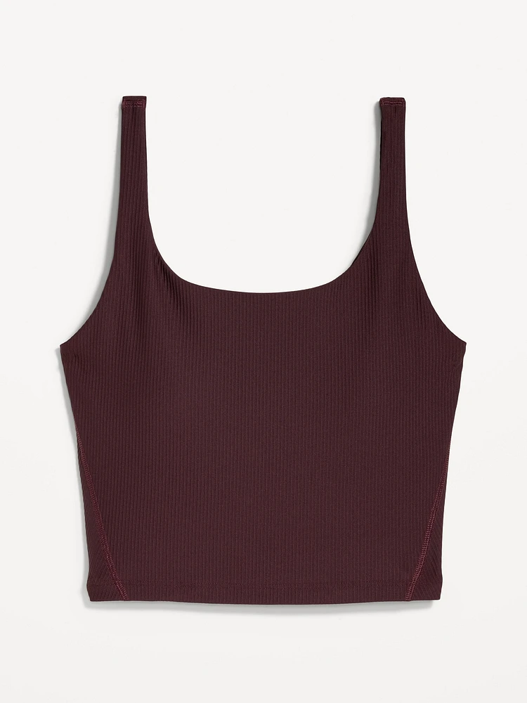 Light Support PowerSoft Rib Longline Sports Bra
