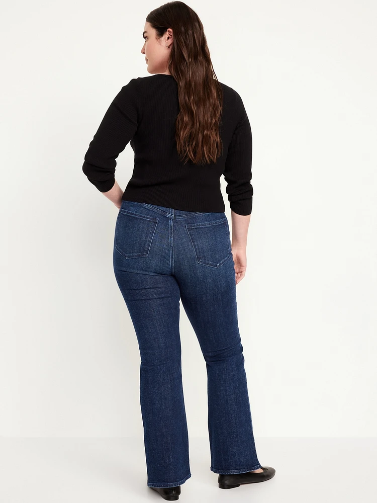 Extra High-Waisted Flare Jeans