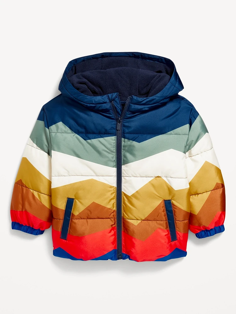 Water-Resistant Puffer Jacket for Toddler Boys