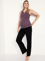 Maternity Rollover Waist Pajama Pants