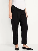 Maternity Rollover-Waist Billie Trouser