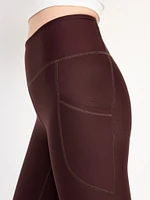 High-Waisted PowerSoft Full-Length Pocket Leggings