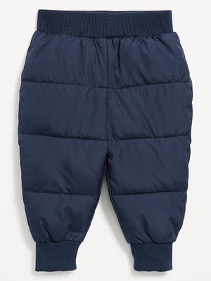 Unisex Water-Resistant Quilted Tapered Pants for Baby