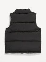 Water-Resistant Quilted Utility Puffer Vest for Toddler