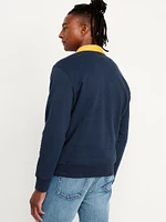 Quarter-Zip Fleece Polo