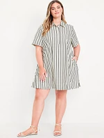 Mini Shirt Dress