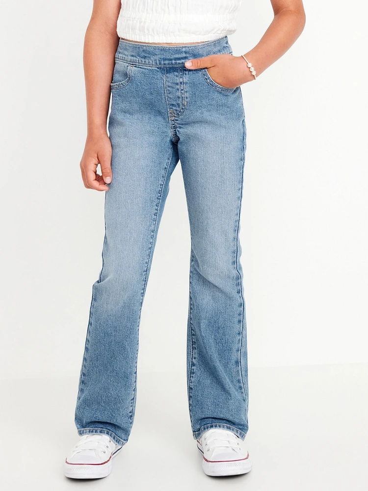 Wow Boot-Cut Pull-On Jeans for