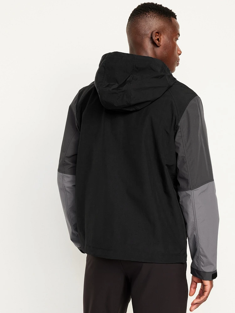 Water-Resistant Zip Jacket