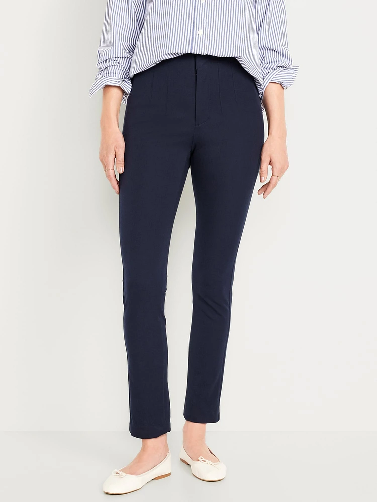 High-Waisted Polished Pixie Skinny