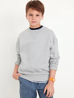 Oversized Crew-Neck Sweatshirt for Boys