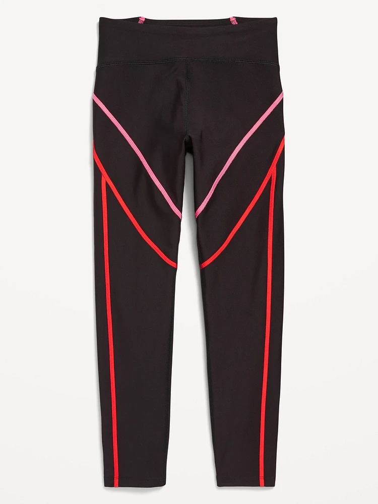 High-Waisted Power-Soft 7/8 Leggings for Girls