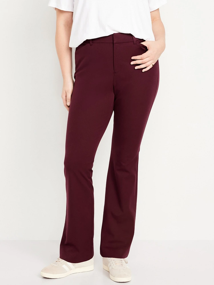 High-Waisted Pixie Flare Pants