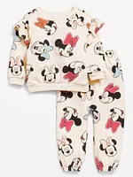 Disney© Ruffled Sweatshirt and Sweatpants Set for Baby