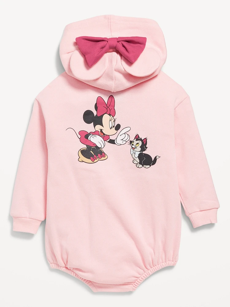 Disney© Minnie Mouse Hooded One-Piece Romper for Baby