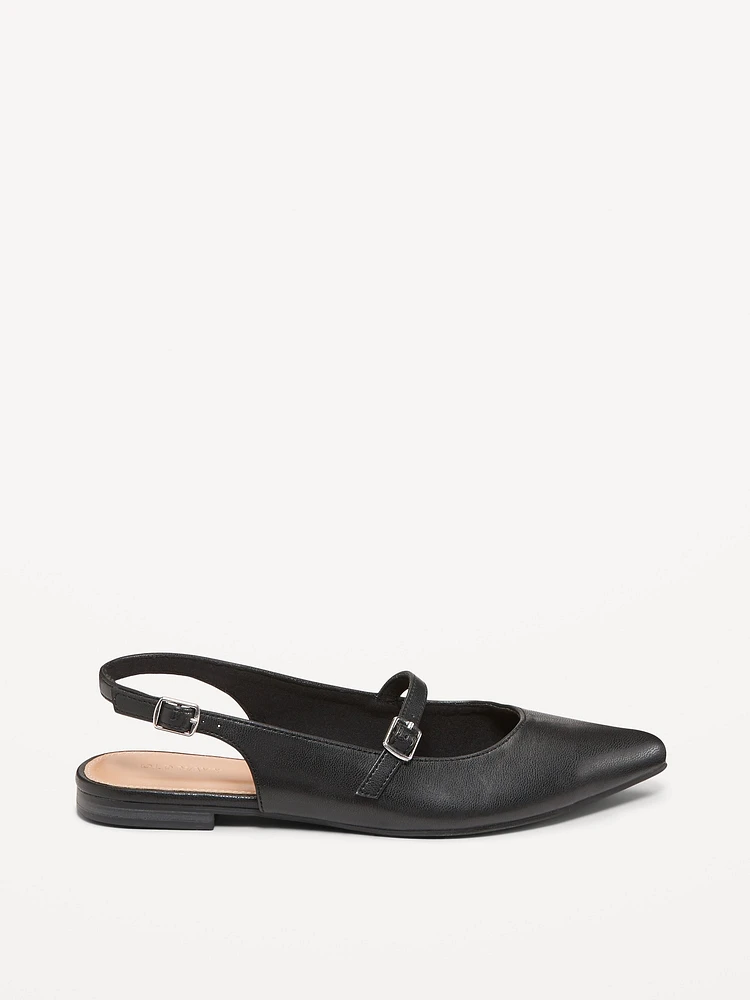 Slingback Mary Jane Flats