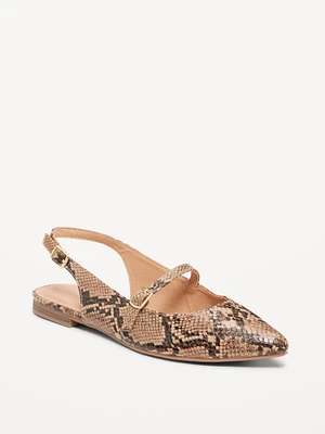 Slingback Mary Jane Flats