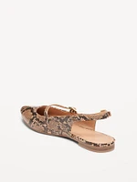 Slingback Mary Jane Flats