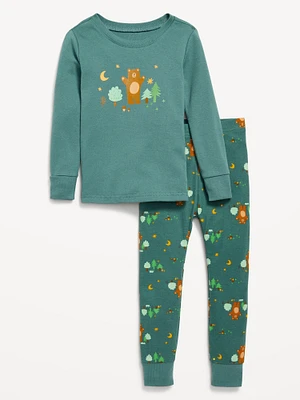 Snug-Fit Pajama Set for Toddler Baby