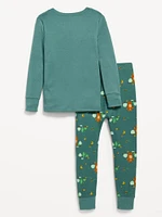 Snug-Fit Pajama Set for Toddler Baby