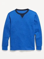 Long-Sleeve Thermal-Knit T-Shirt for Boys