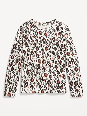 Softest Long-Sleeve Printed T-Shirt for Girls