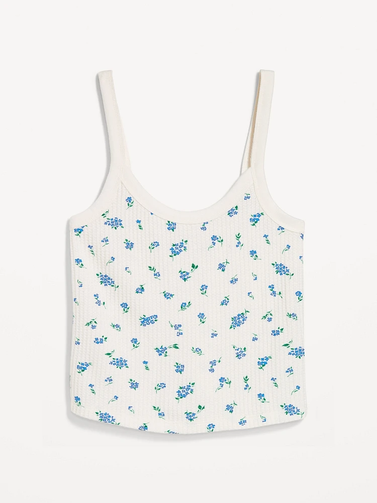 Waffle Lounge Tank Top